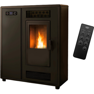 Poêle à granulés Air Slim Astral 12,2 kW Noir Sannover