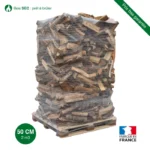 Bois de chauffage – 50 cm – ballot sur palette – 2 m3